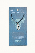 Taurus Stainless Steel Zodiac Talisman Necklace - Earthbound Trading Co.