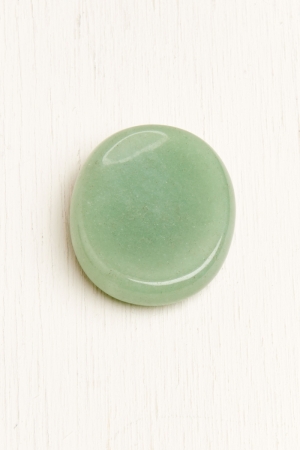 Green Aventurine Worry Stone - Earthbound Trading Co. 