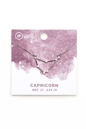 Capricorn Constellation Necklace - Earthbound Trading Co.