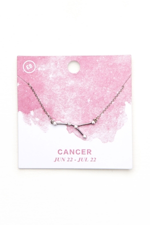 Cancer Constellation Necklace - Earthbound Trading Co.