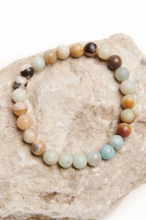 Shiny Amazonite Bracelet - Earthbound Trading Co.