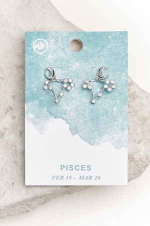 Pisces Earring Jackets - Earthbound Trading Co.