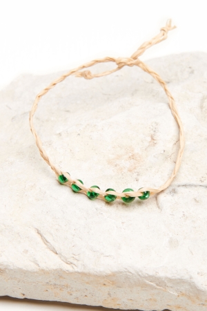 Green Wishlet Bracelet - Earthbound Trading Co.