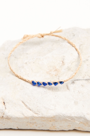 Sapphire Wishlet Bracelet  - Earthbound Trading Co.