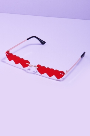 Heart Eyes Sunglasses - Earthbound Trading Co. 