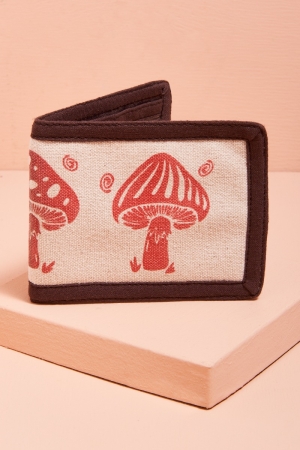 Ombre Mushroom Bifold Wallet - Earthbound Trading Co.