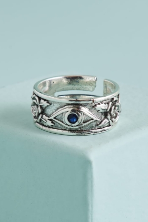 Seeing Eye Floral Ring front