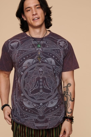 Purple Acid Chakra T-Shirt