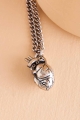 Silver Anatomical Heart Necklace | Earthbound Trading Co.