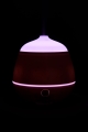 White Travel USB Essential Oil Diffuser with pink light