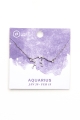 Aquarius Constellation Necklace - Earthbound Trading Co.