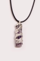 Amethyst Dragon Necklace close-up- Earthbound Trading Co. 