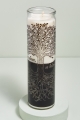 EB Exclusive Prayer Candle: Bamboo and Cyprus Trees Lit - Earthbound Trading Co.