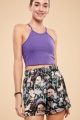 Mystic Woods Silky Sleep Shorts front view