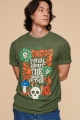 Bigger Picture Trippy Skull T-Shirt