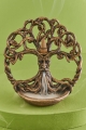 Twisted Tree Man Backflow Incense Burner with cone lit