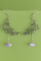 Amethyst Woodland Branch Earrings