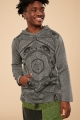 Seed of Life Geometric Hoodie front view