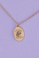 Let’s Grow Together Mushroom Necklace closeup