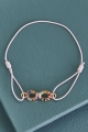 Pink Rainbow Infinity Rack Bracelet