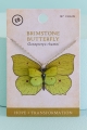Brimstone Butterfly Necklace