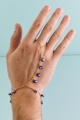 Gold Evil Eye Hand Chain